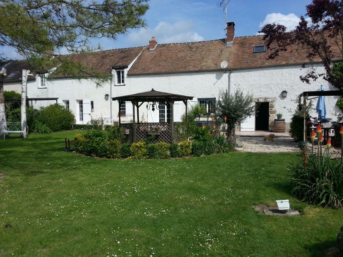 La Longere Des Glycines Bed and Breakfast Egligny Exteriör bild