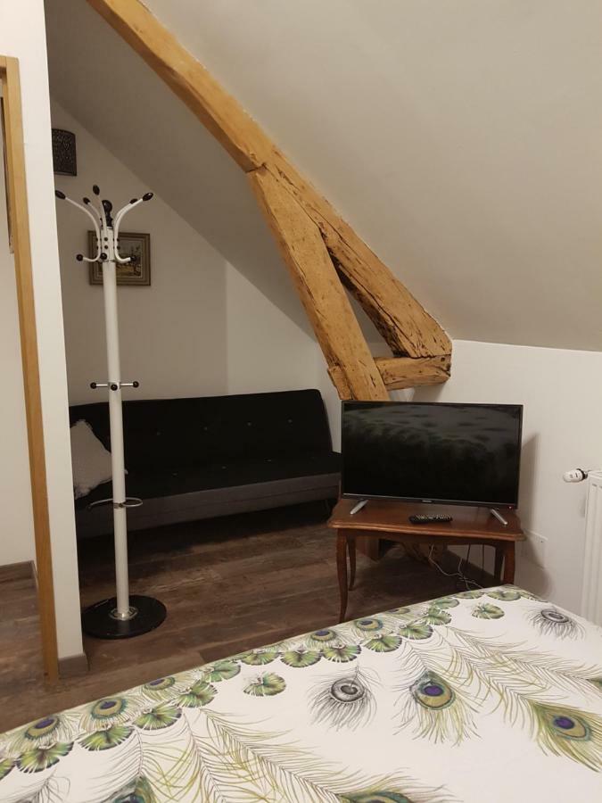 La Longere Des Glycines Bed and Breakfast Egligny Exteriör bild